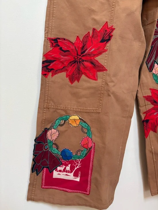 NWOT Free People We The Free Bright Time Craft Pants Size 14 - Picture 9 of 16